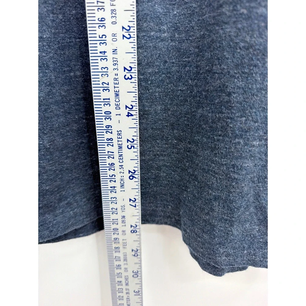 Polo Ralph Lauren‎ XL Custom Slim Fit V-Neck T-Shirt Gray Blue Heather Cotton
